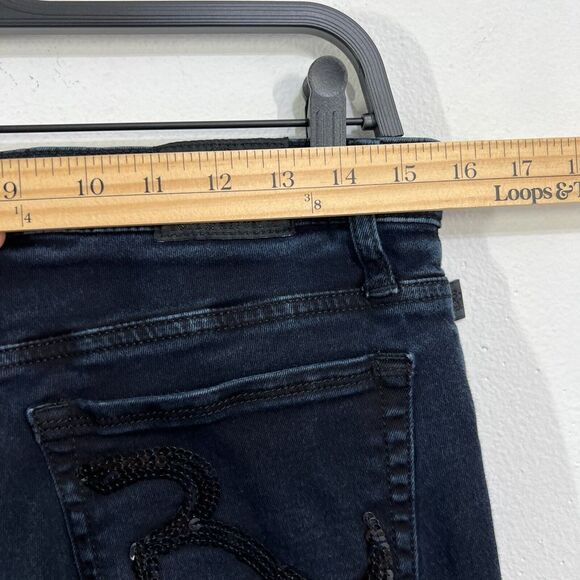 Rock & Republic Kasandra Bootcut Jeans Womens 12M Blue Denim Cotton Blend Casual - Picture 7 of 9